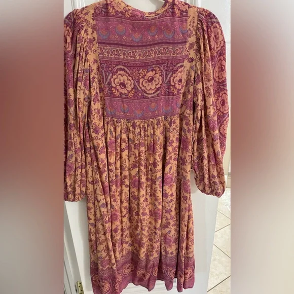 Spell the Gypsy Folk Song Boho Midi Dress size XSmall - Picture 9 of 15